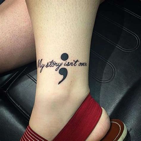 Semicolon Tattoos Are a Simple But Meaningful .